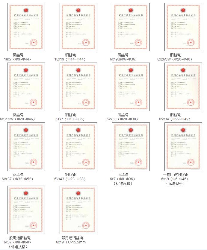 礦安標KA礦用產品安全標志證書